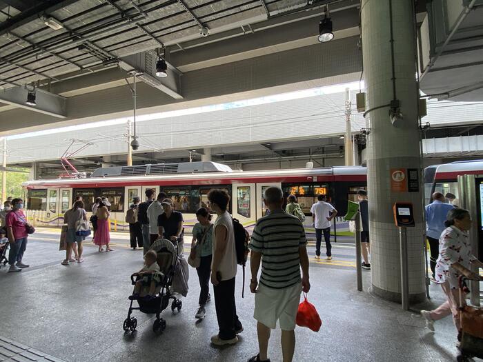 ＜ローカル感漂う駅の様子＞