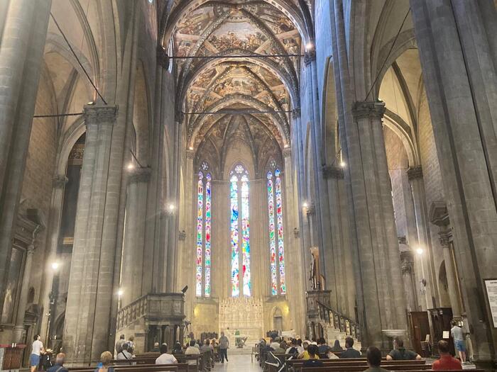 フレスコ画「マグダラのマリア」