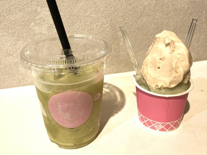 シャインマスカットを使ったスイーツ。美味しい！