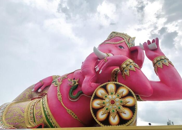 ピンクのガネーシャ
