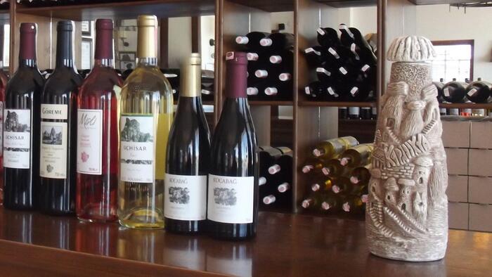 トルコの有名店のワイン