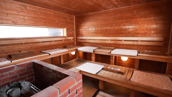 ログホテルメープルロッジ　フィンランド式サウナ