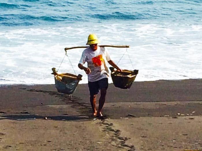 クサンバの潮かけ