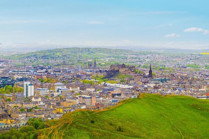 アーサーズシートからの景色