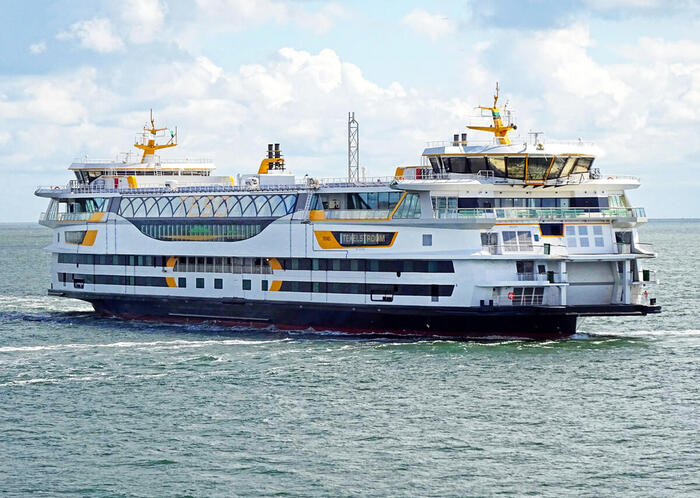 テクセル島へのフェリー