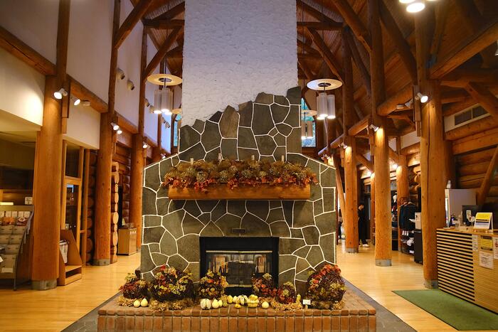 癒しのログホテル　内観