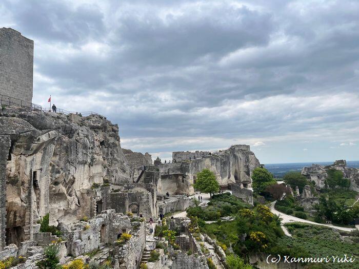 レ・ボー・ド・プロヴァンス城内の様子