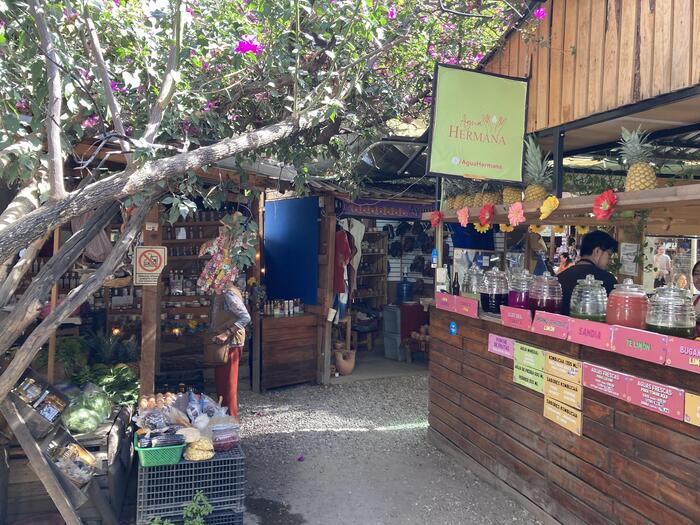 マーケットの様子