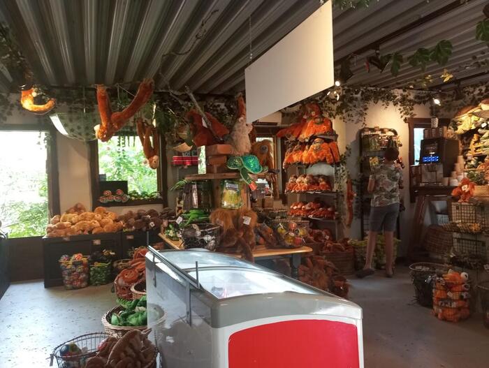 Furuvikでは、お土産ショップやレストランも充実