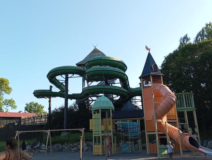 キッズエリアの遊び場