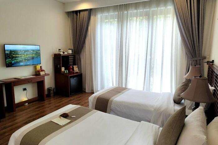 お風呂付の「デラックスガーデンルーム」