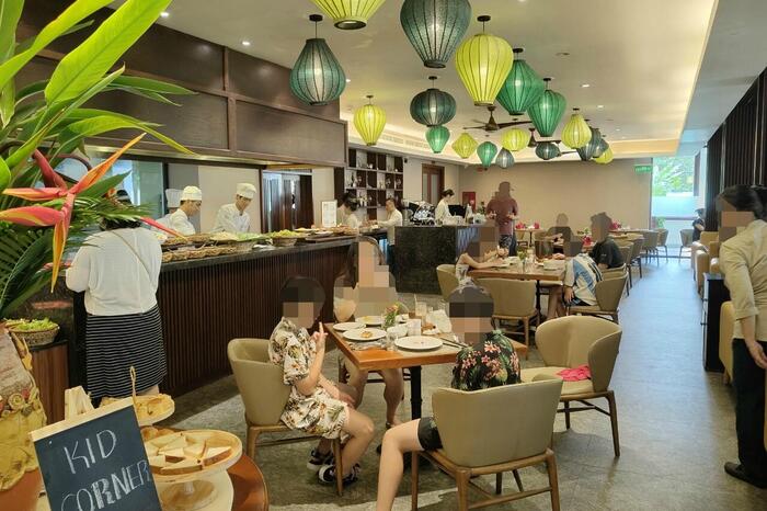 レストラン「ARECA」朝食