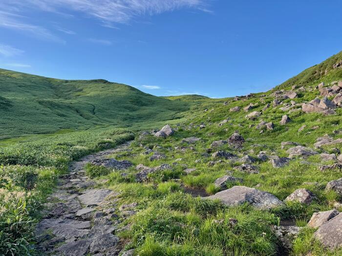 鳥海山　秋田県　山形県　日本百名山　花の百名山　賽の河原