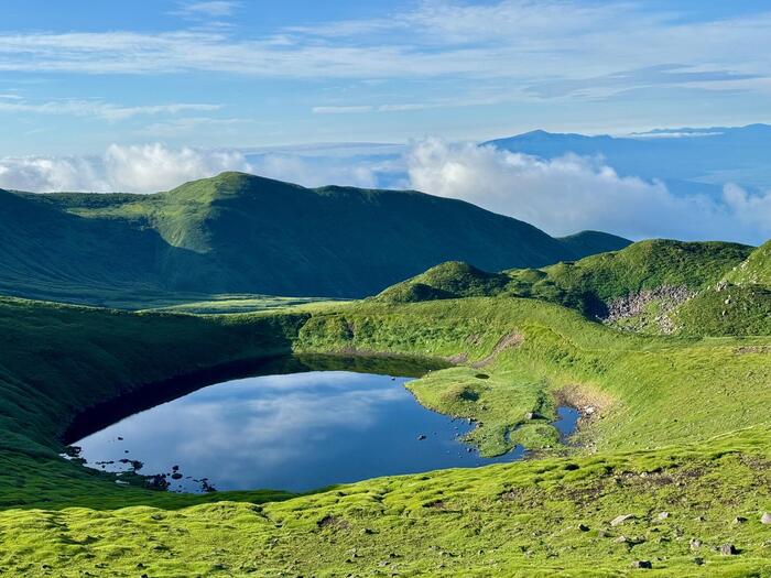 鳥海山　秋田県　山形県　日本百名山　花の百名山　鳥海湖