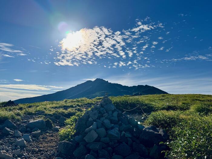 鳥海山　秋田県　山形県　日本百名山　花の百名山　御田ヶ原
