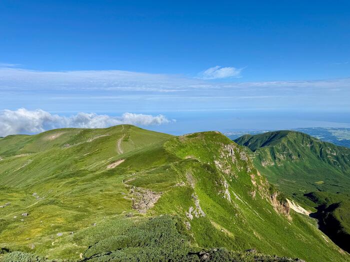 鳥海山　秋田県　山形県　日本百名山　花の百名山