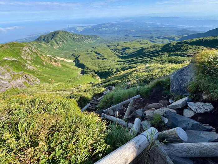 鳥海山　秋田県　山形県　日本百名山　花の百名山
