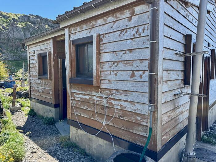 鳥海山　秋田県　山形県　日本百名山　花の百名山　鳥海山大物忌神社・御本社　公衆トイレ