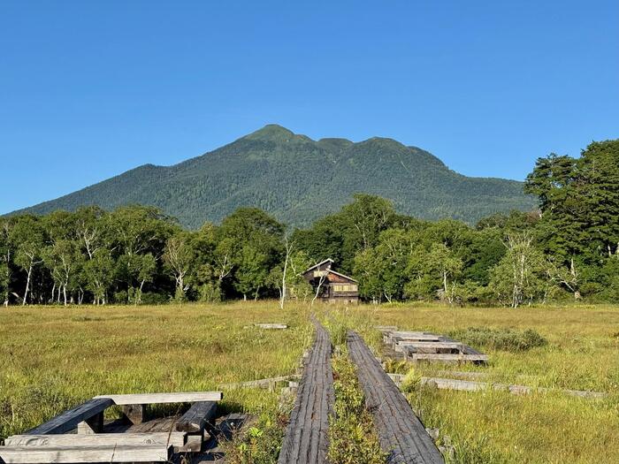 尾瀬　尾瀬ヶ原　尾瀬沼　鳩待峠　山ノ鼻　竜宮　見晴　平滑ノ滝　三条ノ滝　至仏山　燧ヶ岳　桧枝岐小屋