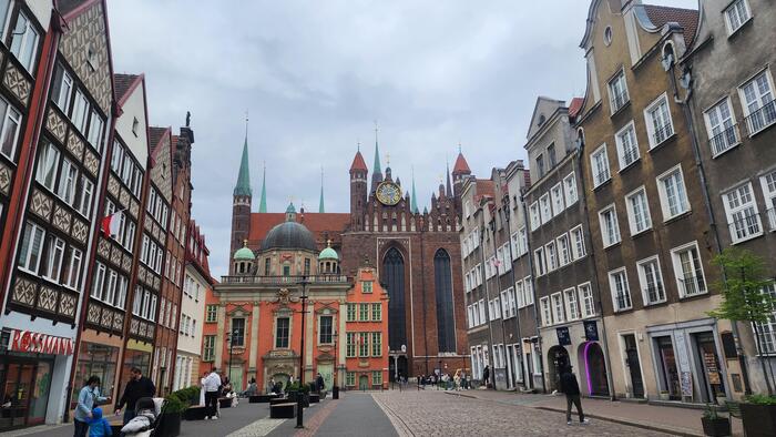 グダニスクの街は美しい