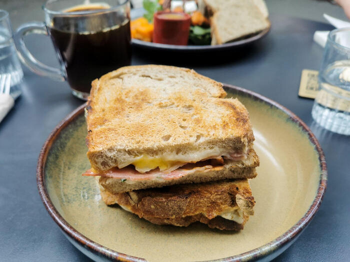 Café Obrkof　ホットサンドセット