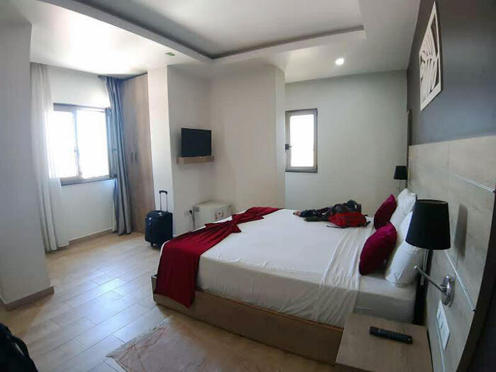 Hôtel El Hadikaの部屋