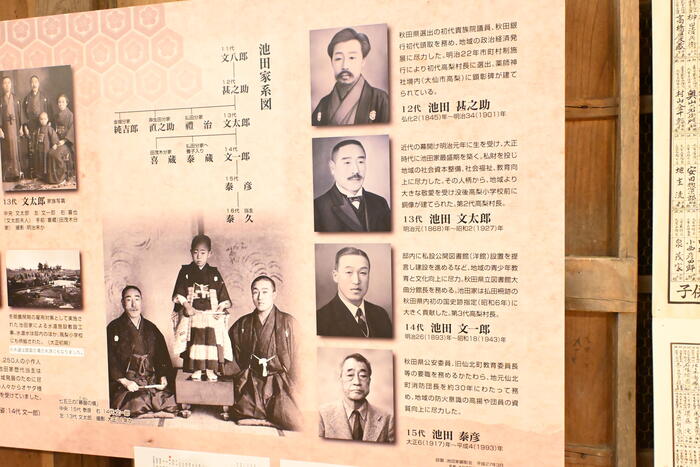 池田家の歴史と地域への想い