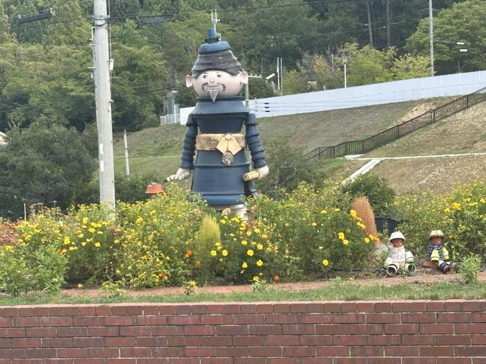 道の駅のモデル「くろまろ」