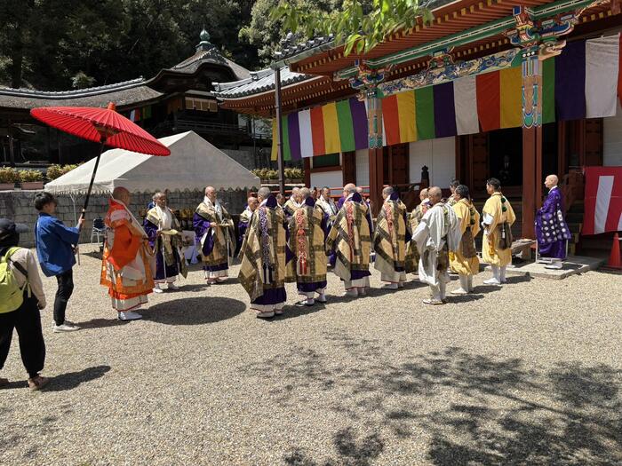 秀吉に献上した僧坊酒を献上した天野山金剛寺の正御影供