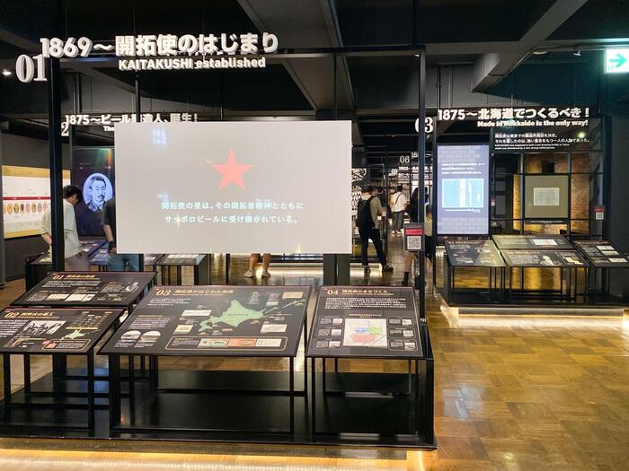 サッポロビール博物館の展示