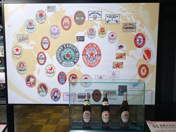 サッポロビール博物館の展示物