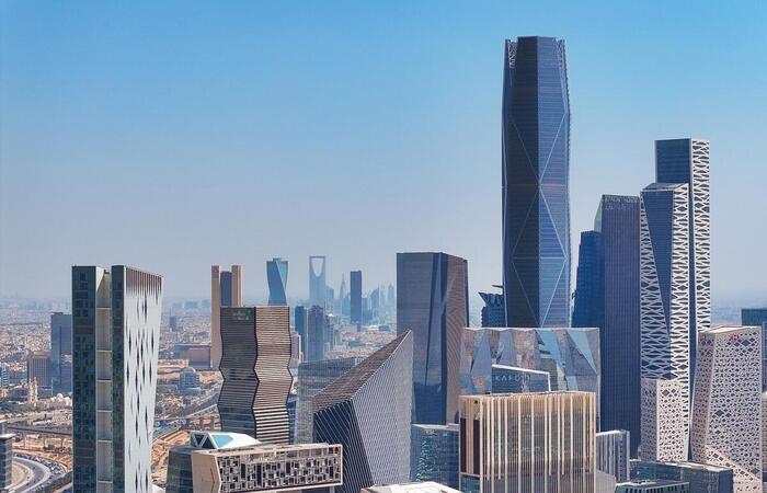 リヤドの高層ビル群