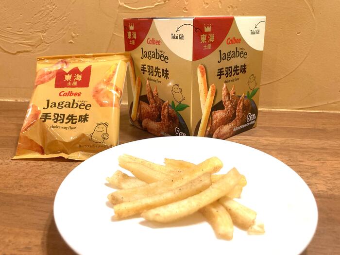 じゃがビー 手羽先味のパッケージと中身