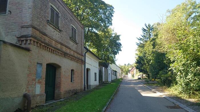 ケラーガッセの街並み