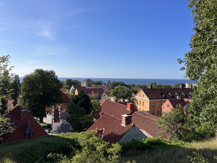 おすすめの高台｜サンタマリア大聖堂の横の階段を上がった場所