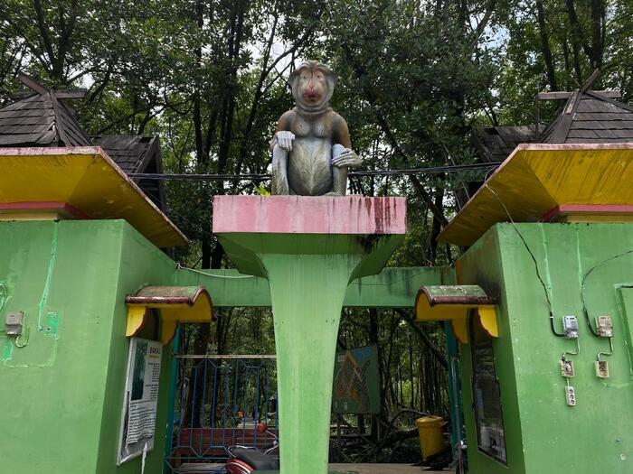 マングローブパークの入り口