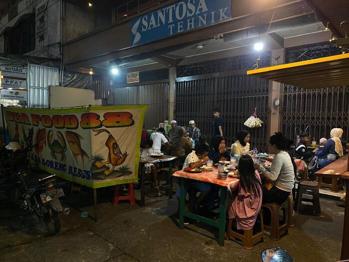 シーフードのお店