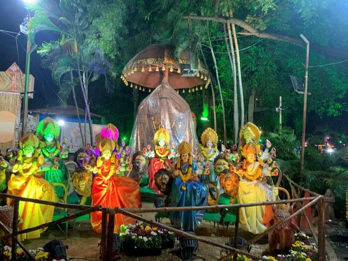 Shilparamam Art & Craft Village（シルパラマムアート＆クラフト・ビレッジは、インド伝統工芸の複合施設