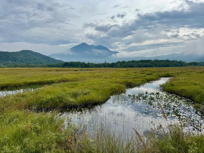 尾瀬　尾瀬ヶ原　尾瀬沼　鳩待峠　山ノ鼻　竜宮　見晴　平滑ノ滝　三条ノ滝　至仏山　燧ヶ岳　桧枝岐小屋