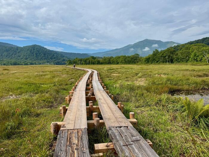 尾瀬　尾瀬ヶ原　尾瀬沼　鳩待峠　山ノ鼻　竜宮　見晴　平滑ノ滝　三条ノ滝　至仏山　燧ヶ岳　桧枝岐小屋