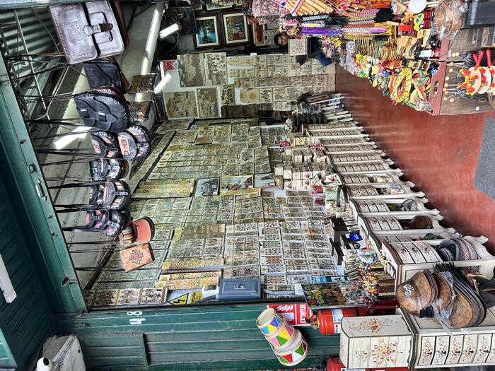 インカマーケットの展示品