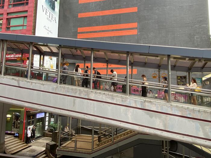 ヒルサイド・エスカレーター（中環）