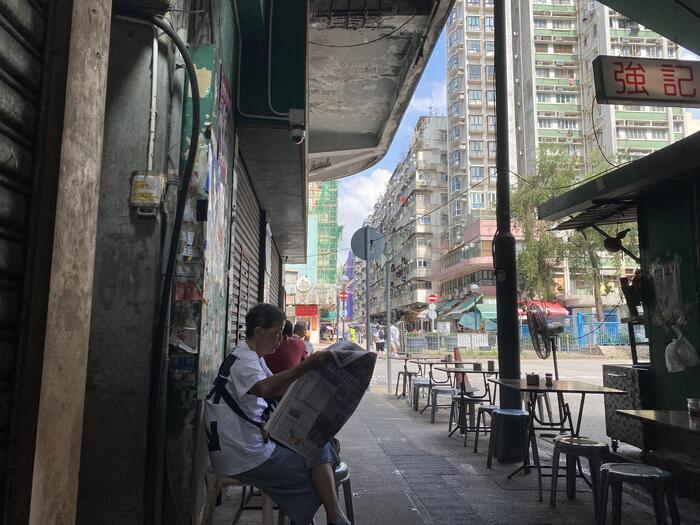 強記大排檔の店の様子