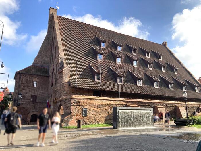 琥珀博物館の外観