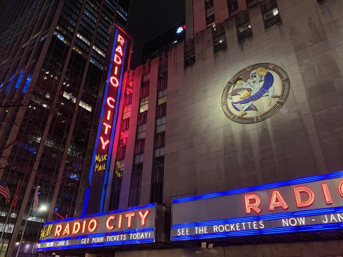 ラジオシティの「クリスマス・スペクタキュラー」