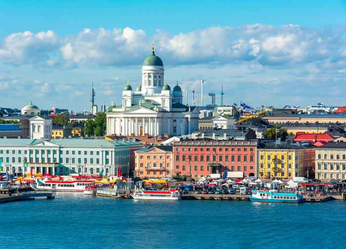 フィンランドのヘルシンキ大聖堂