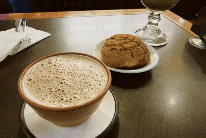 ふんわりとした泡立ちが魅力のホットチョコレート