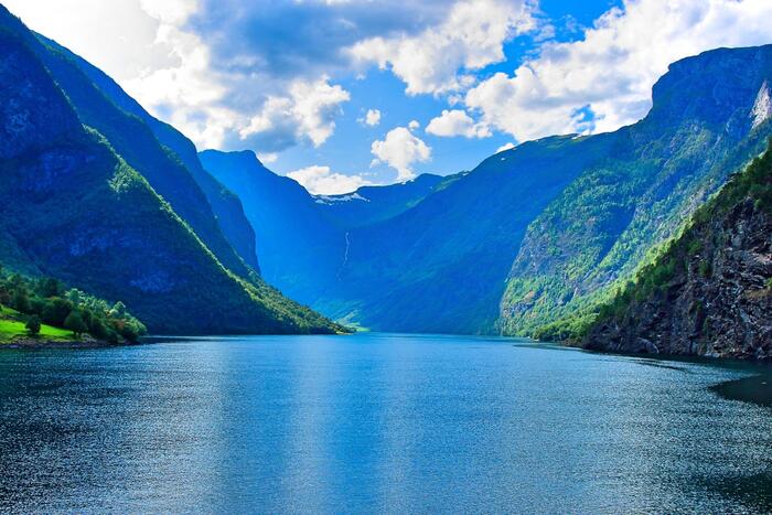 ノルウェーのフィヨルド