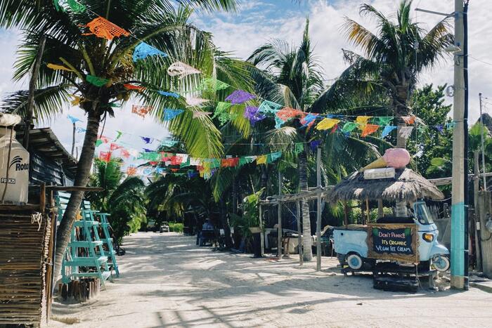 カリブの島の風景