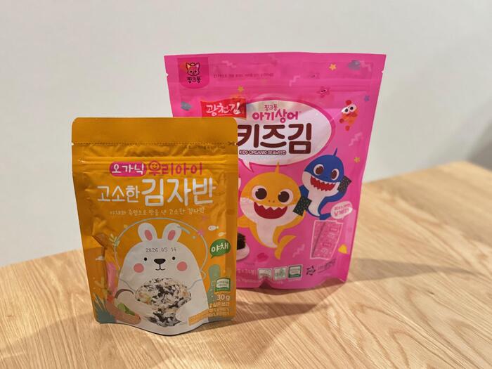 子ども用の韓国のり